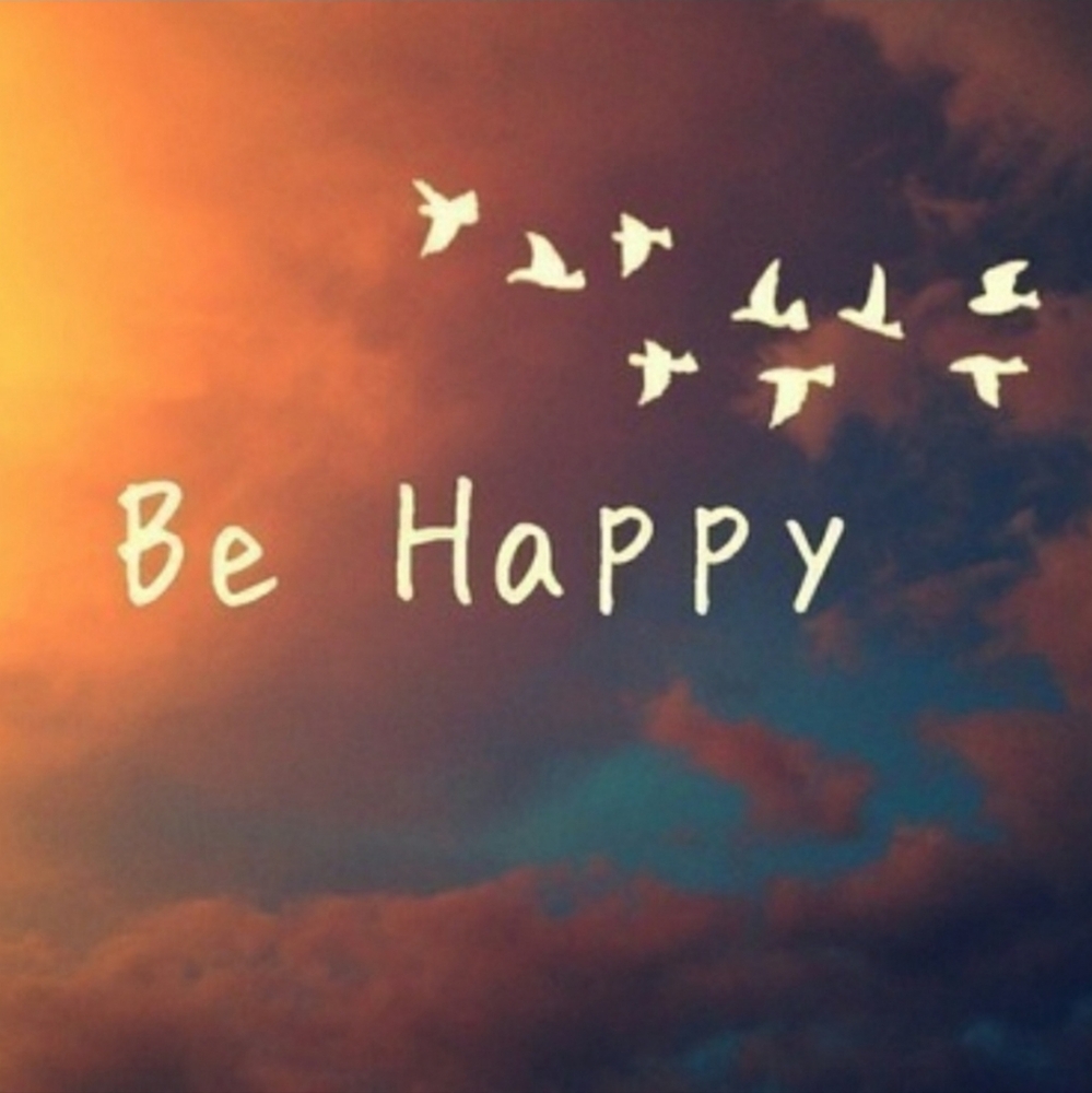 Be Happy Wall Art